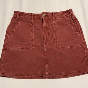 Corduroy skirt